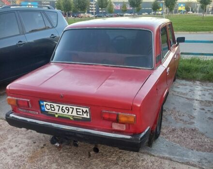 Красный ВАЗ 2101, объемом двигателя 1.3 л и пробегом 1 тыс. км за 580 $, фото 4 на Automoto.ua