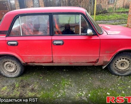 Красный ВАЗ 2101, объемом двигателя 1.2 л и пробегом 100 тыс. км за 350 $, фото 1 на Automoto.ua