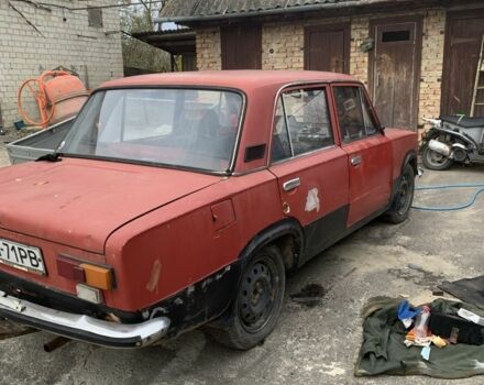 Красный ВАЗ 2101, объемом двигателя 1.3 л и пробегом 52 тыс. км за 400 $, фото 1 на Automoto.ua