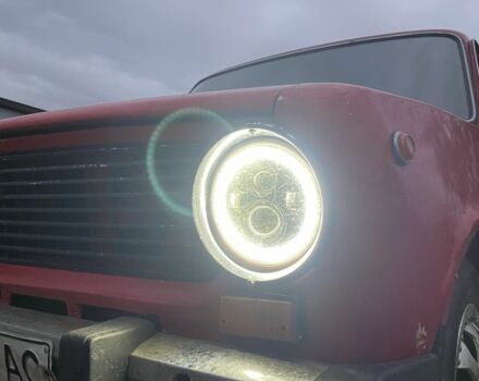 Красный ВАЗ 2101, объемом двигателя 1.5 л и пробегом 12 тыс. км за 650 $, фото 1 на Automoto.ua