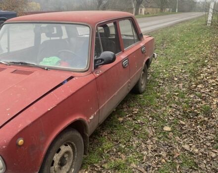 Красный ВАЗ 2101, объемом двигателя 1.3 л и пробегом 100 тыс. км за 350 $, фото 1 на Automoto.ua