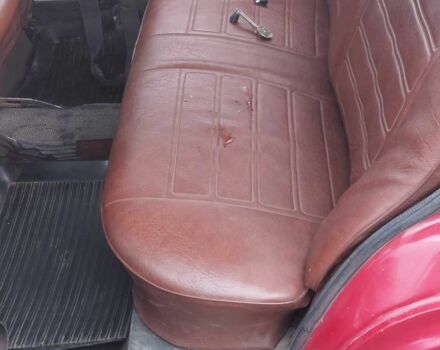 Красный ВАЗ 2101, объемом двигателя 1.3 л и пробегом 96 тыс. км за 596 $, фото 4 на Automoto.ua