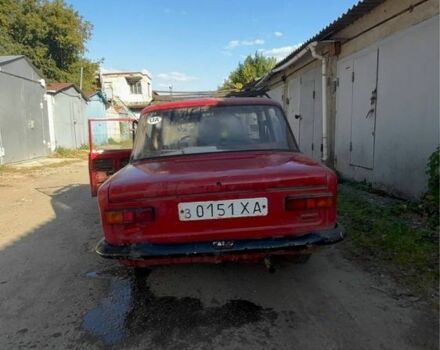 Красный ВАЗ 2101, объемом двигателя 1.3 л и пробегом 100 тыс. км за 277 $, фото 1 на Automoto.ua