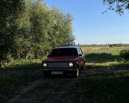 Красный ВАЗ 2101, объемом двигателя 1.3 л и пробегом 130 тыс. км за 600 $, фото 1 на Automoto.ua