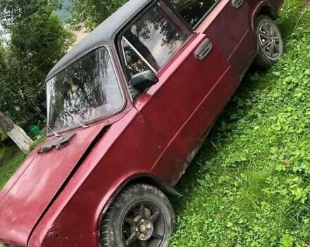 Красный ВАЗ 2101, объемом двигателя 1 л и пробегом 33 тыс. км за 300 $, фото 1 на Automoto.ua