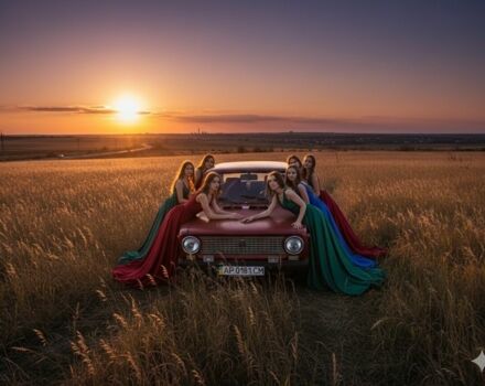 Красный ВАЗ 2101, объемом двигателя 1.2 л и пробегом 111 тыс. км за 400 $, фото 1 на Automoto.ua