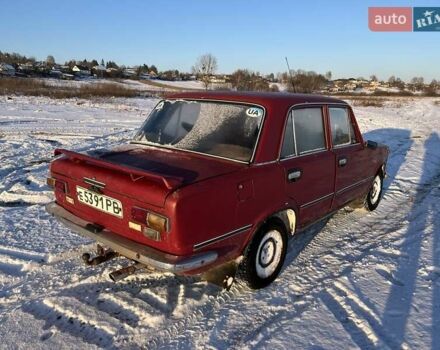 Красный ВАЗ 2101, объемом двигателя 1.3 л и пробегом 110 тыс. км за 402 $, фото 1 на Automoto.ua