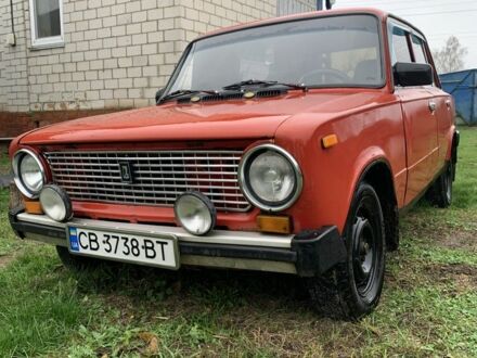 Красный ВАЗ 2101, объемом двигателя 1.3 л и пробегом 320 тыс. км за 650 $, фото 1 на Automoto.ua