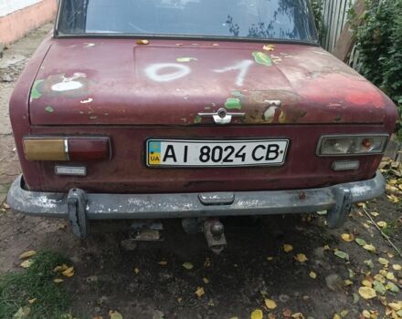 Червоний ВАЗ 2101, об'ємом двигуна 1 л та пробігом 722 тис. км за 203 $, фото 1 на Automoto.ua
