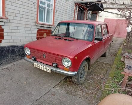 Красный ВАЗ 2101, объемом двигателя 1.2 л и пробегом 80 тыс. км за 712 $, фото 1 на Automoto.ua