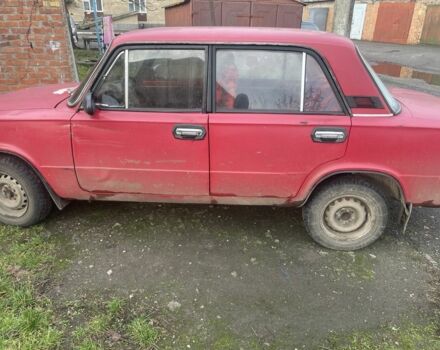 Красный ВАЗ 2101, объемом двигателя 1.2 л и пробегом 100 тыс. км за 355 $, фото 1 на Automoto.ua