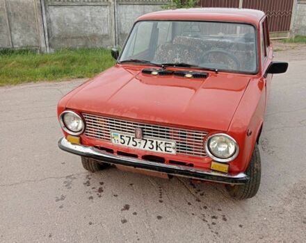 Красный ВАЗ 2101, объемом двигателя 1.3 л и пробегом 64 тыс. км за 500 $, фото 1 на Automoto.ua