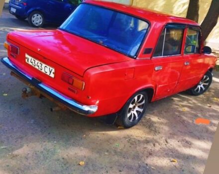 Красный ВАЗ 2101, объемом двигателя 1 л и пробегом 56 тыс. км за 500 $, фото 1 на Automoto.ua