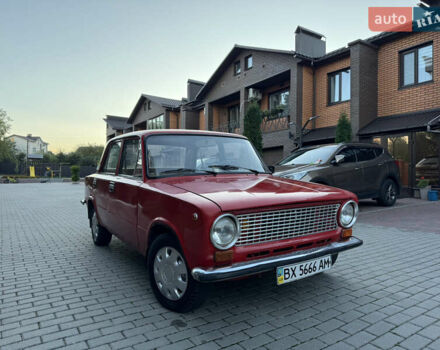Красный ВАЗ 2101, объемом двигателя 1.3 л и пробегом 42 тыс. км за 950 $, фото 1 на Automoto.ua
