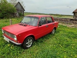 Червоний ВАЗ 2101, об'ємом двигуна 1 л та пробігом 100 тис. км за 600 $, фото 1 на Automoto.ua