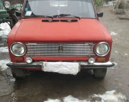 Красный ВАЗ 2101, объемом двигателя 1.2 л и пробегом 55 тыс. км за 429 $, фото 1 на Automoto.ua