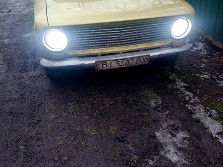 Желтый ВАЗ 2101, объемом двигателя 1.3 л и пробегом 77 тыс. км за 850 $, фото 1 на Automoto.ua