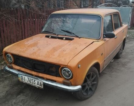 Желтый ВАЗ 2101, объемом двигателя 1.2 л и пробегом 45 тыс. км за 298 $, фото 1 на Automoto.ua