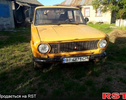 Желтый ВАЗ 2101, объемом двигателя 1.2 л и пробегом 568 тыс. км за 270 $, фото 1 на Automoto.ua