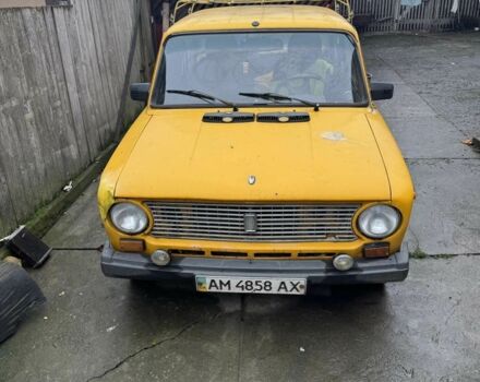 Желтый ВАЗ 2101, объемом двигателя 1.2 л и пробегом 300 тыс. км за 450 $, фото 1 на Automoto.ua
