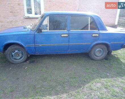 Синий ВАЗ 2101, объемом двигателя 1.3 л и пробегом 150 тыс. км за 650 $, фото 1 на Automoto.ua