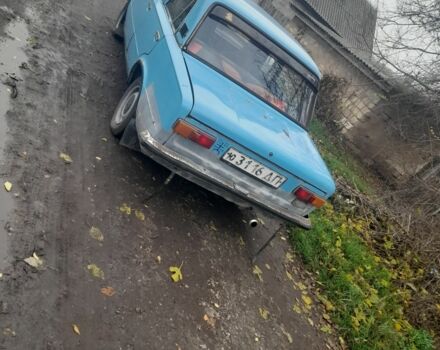 Синій ВАЗ 2101, об'ємом двигуна 1 л та пробігом 72 тис. км за 450 $, фото 3 на Automoto.ua