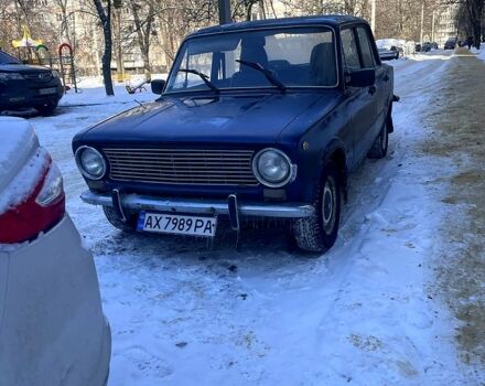 Синий ВАЗ 2101, объемом двигателя 1.2 л и пробегом 200 тыс. км за 600 $, фото 1 на Automoto.ua