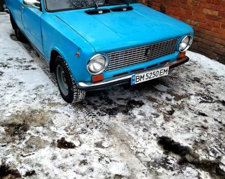 Синий ВАЗ 2101, объемом двигателя 1.2 л и пробегом 100 тыс. км за 600 $, фото 1 на Automoto.ua