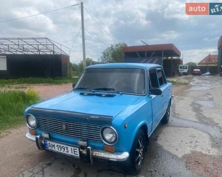 Синий ВАЗ 2101, объемом двигателя 1.2 л и пробегом 100 тыс. км за 650 $, фото 1 на Automoto.ua