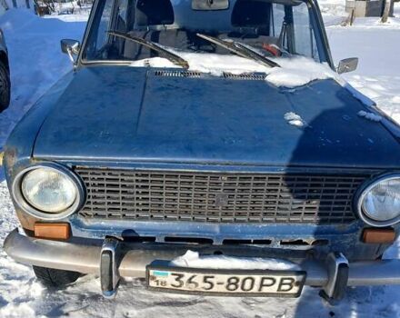 Синий ВАЗ 2101, объемом двигателя 1.1 л и пробегом 77 тыс. км за 350 $, фото 1 на Automoto.ua
