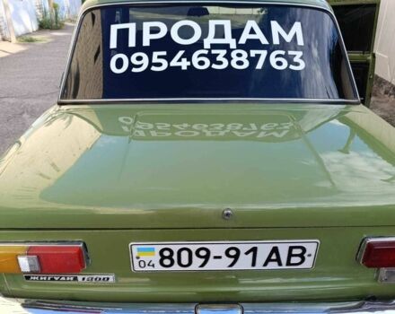 Зеленый ВАЗ 2101, объемом двигателя 1.3 л и пробегом 140 тыс. км за 1200 $, фото 1 на Automoto.ua