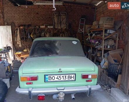 Зеленый ВАЗ 2101, объемом двигателя 1.2 л и пробегом 50 тыс. км за 1000 $, фото 1 на Automoto.ua