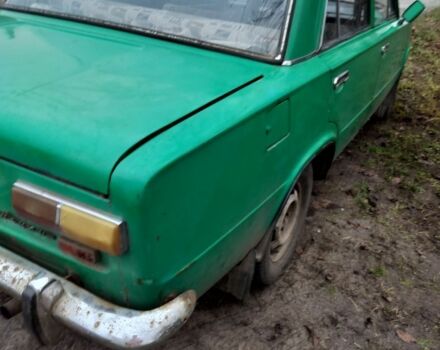 Зеленый ВАЗ 2101, объемом двигателя 1.2 л и пробегом 200 тыс. км за 500 $, фото 1 на Automoto.ua