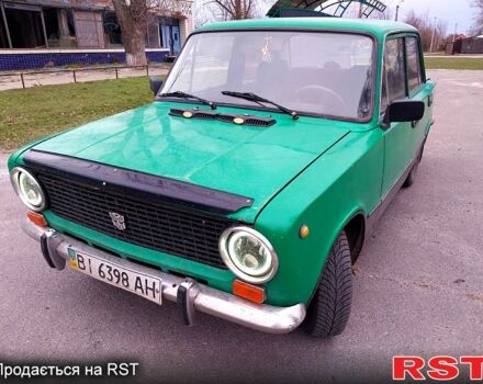 Зеленый ВАЗ 2101, объемом двигателя 1.2 л и пробегом 0 тыс. км за 500 $, фото 1 на Automoto.ua