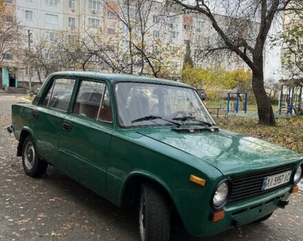 Зеленый ВАЗ 2101, объемом двигателя 1.2 л и пробегом 100 тыс. км за 548 $, фото 1 на Automoto.ua
