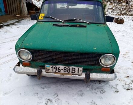 Зеленый ВАЗ 2101, объемом двигателя 1.2 л и пробегом 111 тыс. км за 550 $, фото 1 на Automoto.ua