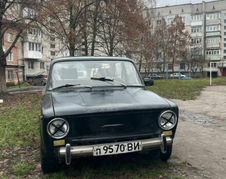Зеленый ВАЗ 2101, объемом двигателя 1 л и пробегом 27 тыс. км за 344 $, фото 1 на Automoto.ua