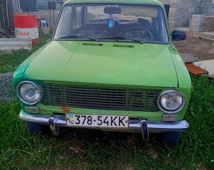Зеленый ВАЗ 2101, объемом двигателя 1.2 л и пробегом 123 тыс. км за 320 $, фото 1 на Automoto.ua