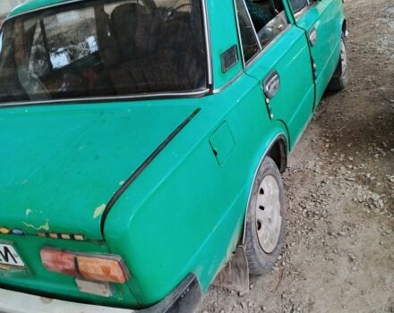 Зеленый ВАЗ 2101, объемом двигателя 1.3 л и пробегом 350 тыс. км за 400 $, фото 1 на Automoto.ua