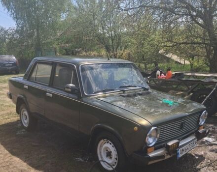 Зеленый ВАЗ 2101, объемом двигателя 1.2 л и пробегом 87 тыс. км за 526 $, фото 1 на Automoto.ua