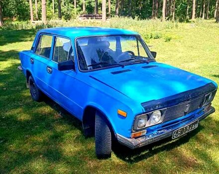 Синий ВАЗ 2103, объемом двигателя 1.6 л и пробегом 75 тыс. км за 600 $, фото 1 на Automoto.ua