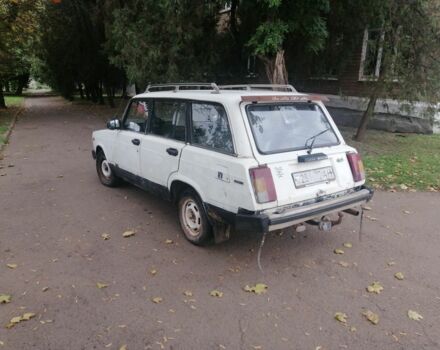 Белый ВАЗ 2104, объемом двигателя 1 л и пробегом 200 тыс. км за 384 $, фото 1 на Automoto.ua