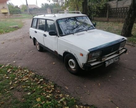 Белый ВАЗ 2104, объемом двигателя 1 л и пробегом 200 тыс. км за 384 $, фото 4 на Automoto.ua