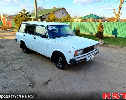 Белый ВАЗ 2104, объемом двигателя 1.3 л и пробегом 230 тыс. км за 1050 $, фото 1 на Automoto.ua