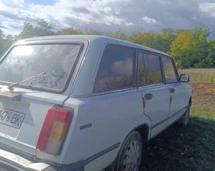 Белый ВАЗ 2104, объемом двигателя 1.3 л и пробегом 100 тыс. км за 600 $, фото 1 на Automoto.ua