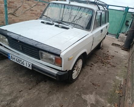 Белый ВАЗ 2104, объемом двигателя 1 л и пробегом 1000 тыс. км за 569 $, фото 1 на Automoto.ua