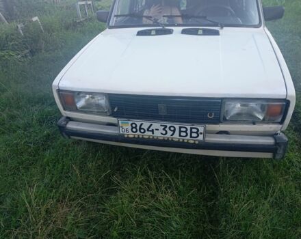 Белый ВАЗ 2104, объемом двигателя 1 л и пробегом 69 тыс. км за 600 $, фото 2 на Automoto.ua