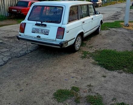 Белый ВАЗ 2104, объемом двигателя 1.5 л и пробегом 50 тыс. км за 1000 $, фото 1 на Automoto.ua