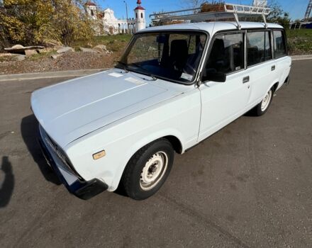 Белый ВАЗ 2104, объемом двигателя 1.5 л и пробегом 100 тыс. км за 1000 $, фото 1 на Automoto.ua