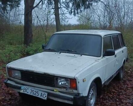 Белый ВАЗ 2104, объемом двигателя 1 л и пробегом 87 тыс. км за 310 $, фото 1 на Automoto.ua